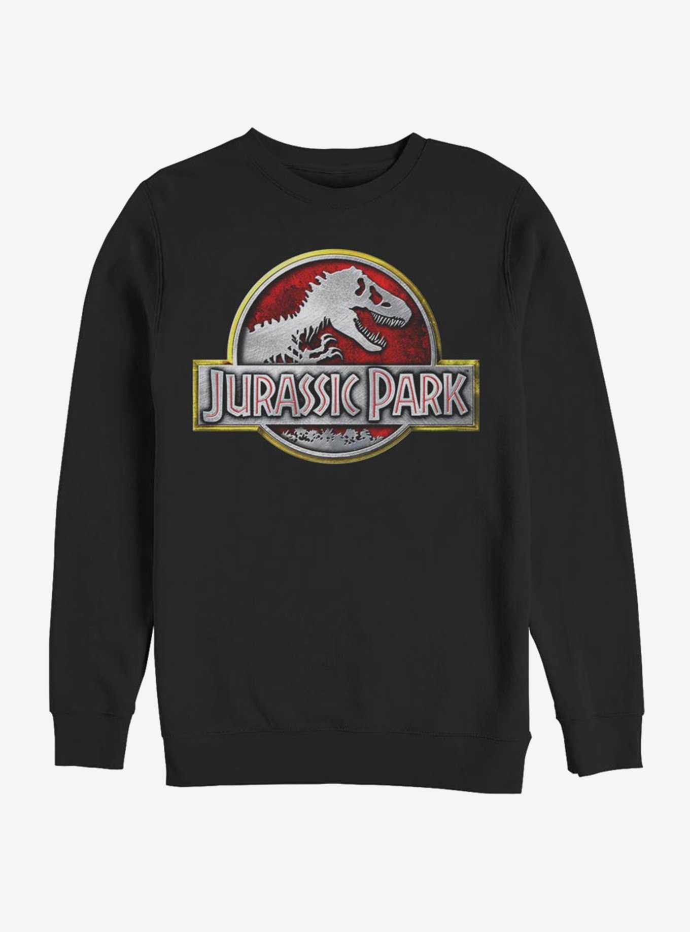Jurassic Park Chrome Logo Sweatshirt, , hi-res