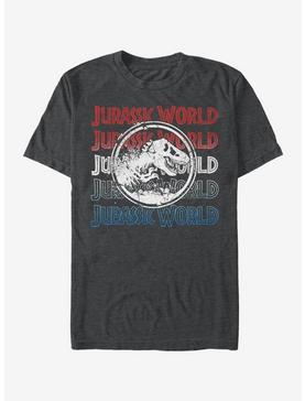 Jurassic World Logo Stack T-Shirt, , hi-res