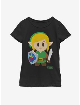 Nintendo The Legend of Zelda: Link's Awakening Link Avatar Color Youth Girls T-Shirt, , hi-res