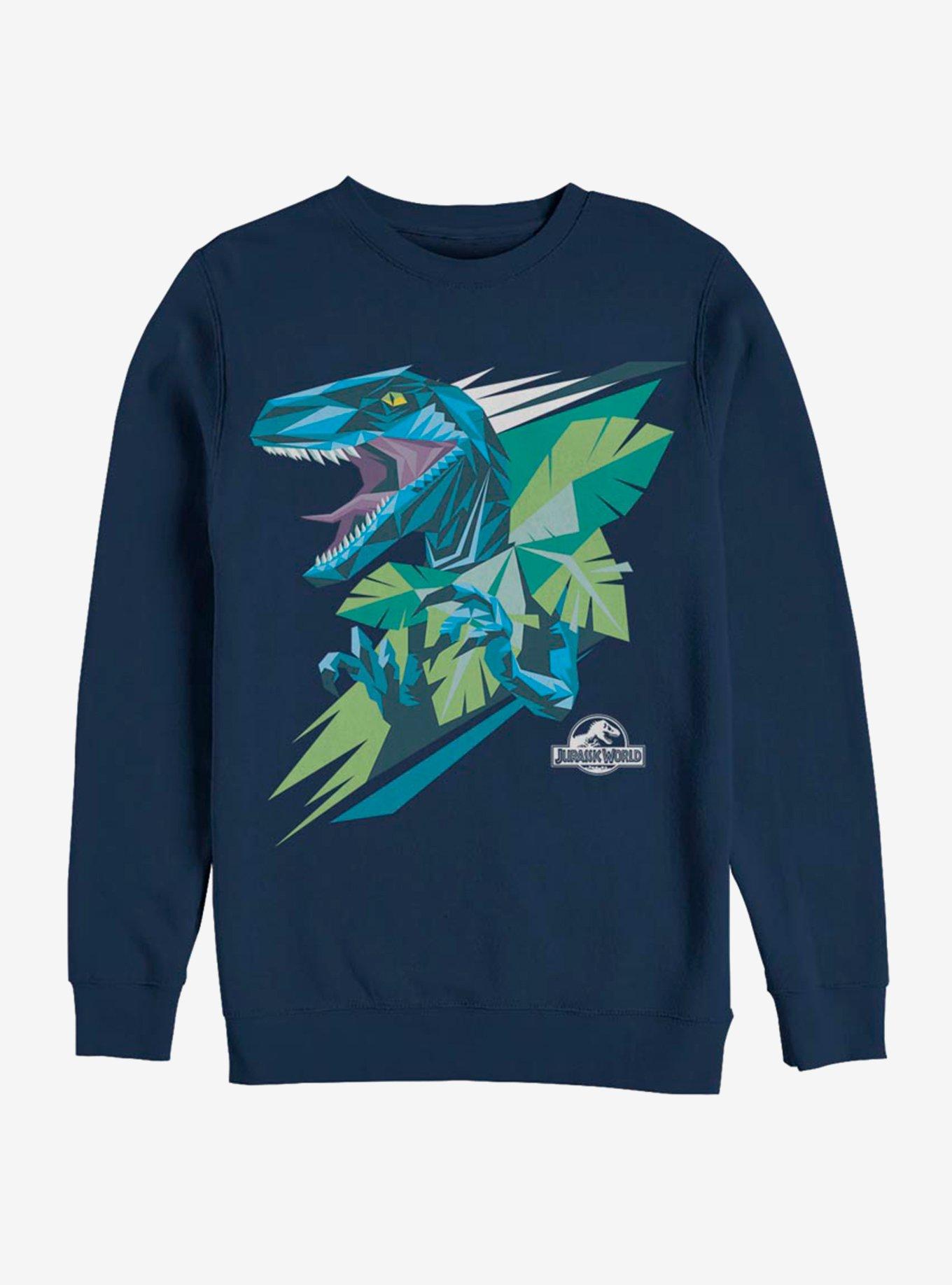 Jurassic World Blue Dino Sweatshirt, NAVY, hi-res