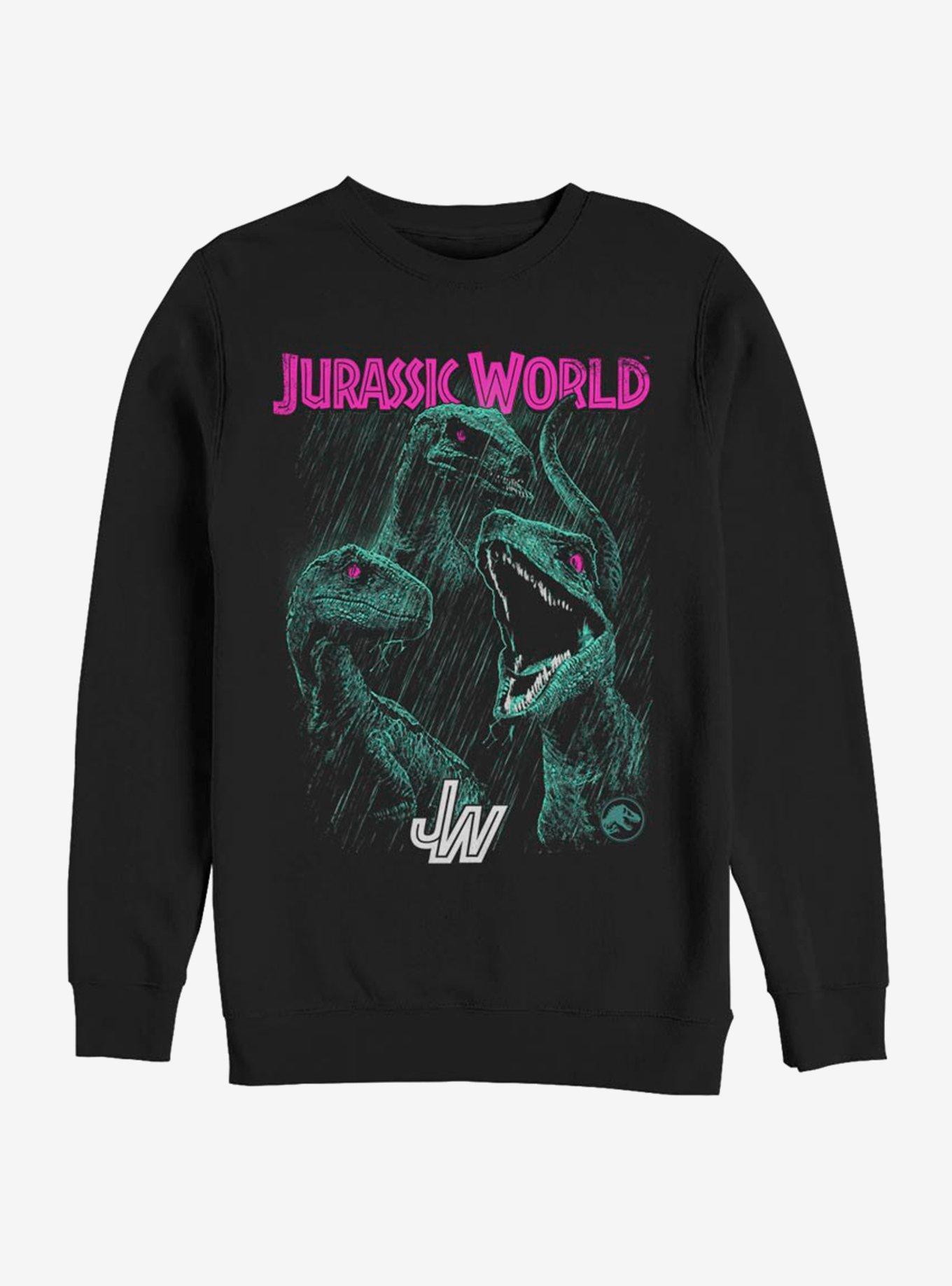 Jurassic World Bright Raptor Squad Sweatshirt 