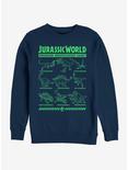 Jurassic World Dino Identification Sweatshirt, NAVY, hi-res