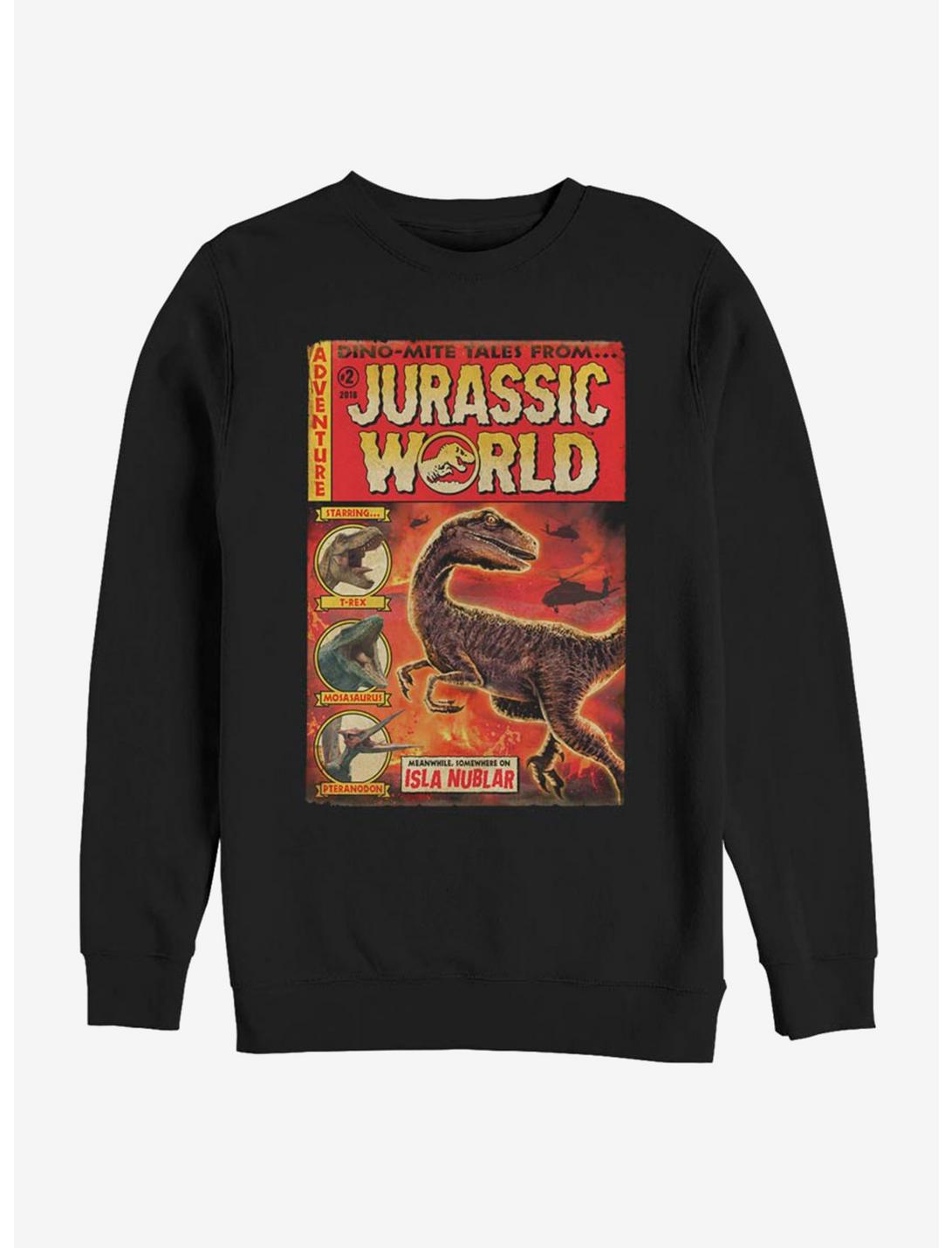 Jurassic World Dino Mite Tales Sweatshirt, BLACK, hi-res