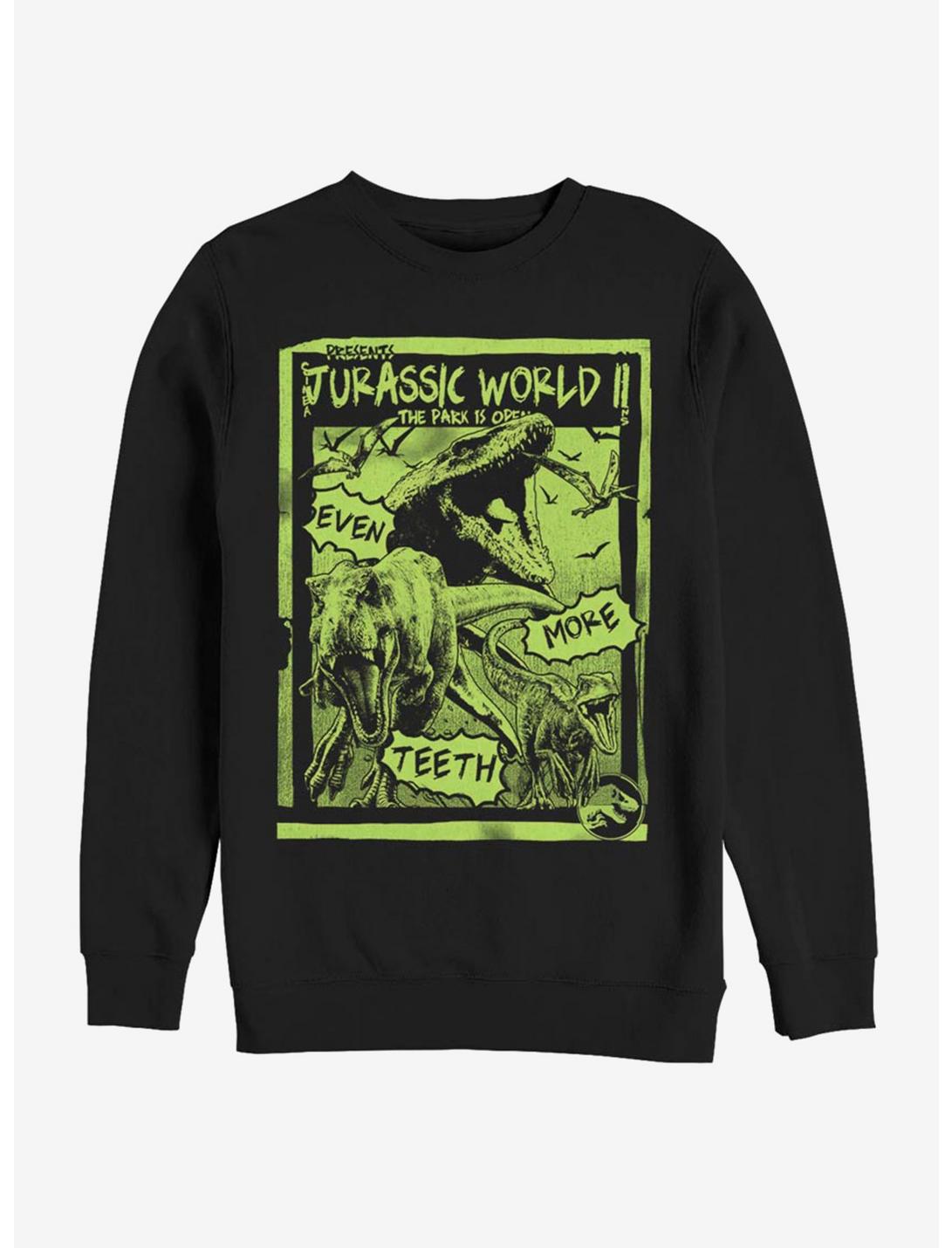 Jurassic World Doors Open Sweatshirt, BLACK, hi-res