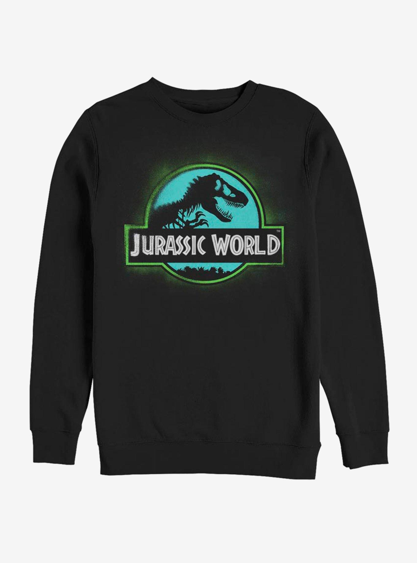 Jurassic World Grafitti Spray Sweatshirt, BLACK, hi-res