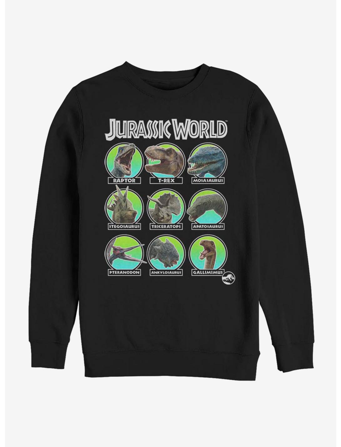 Jurassic World Hall of Fame Sweatshirt, BLACK, hi-res
