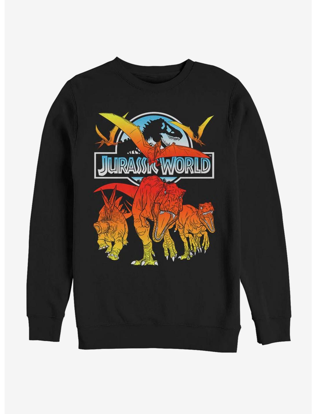 Jurassic World Hot Shots Sweatshirt, BLACK, hi-res