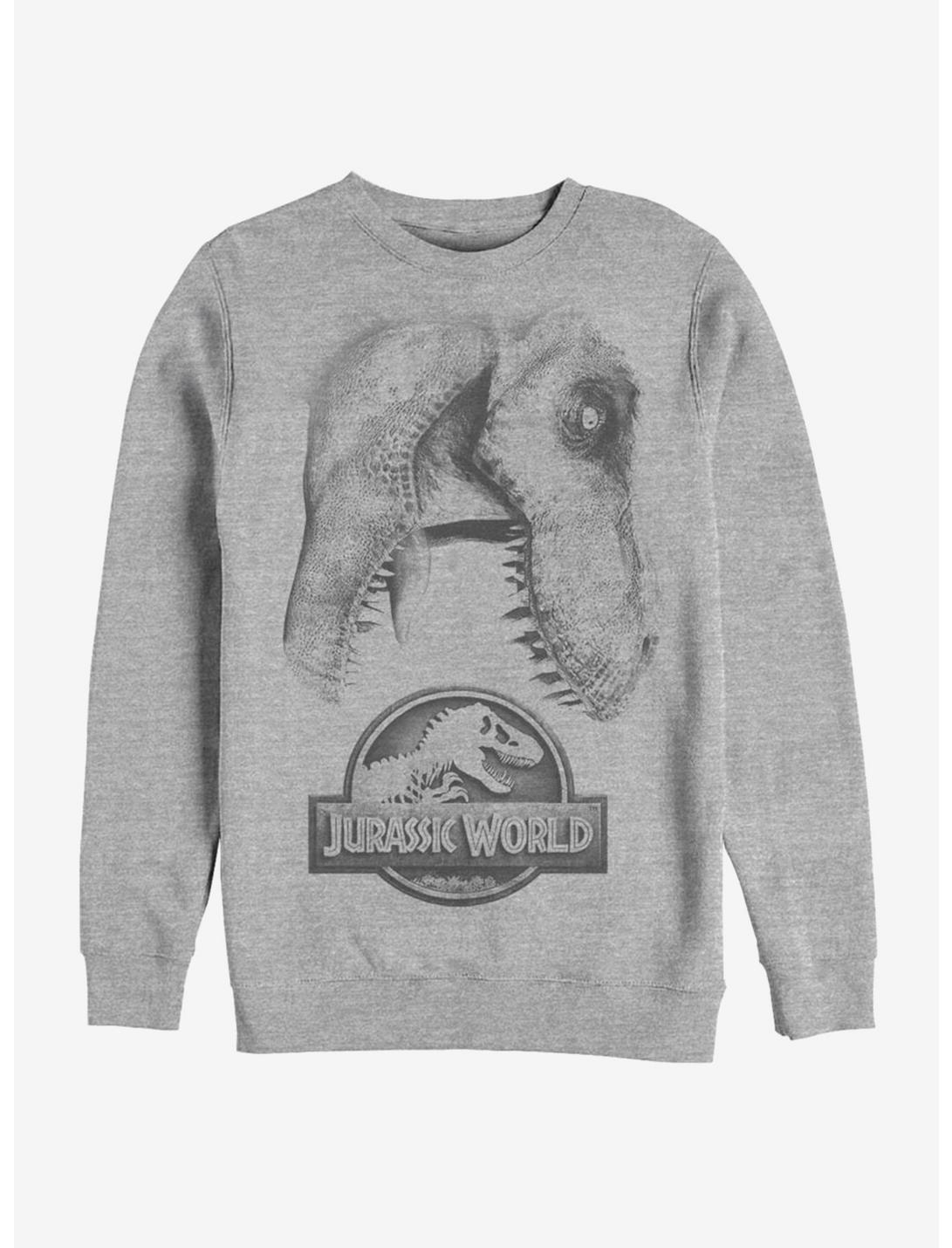 Jurassic World Large Rex Sweatshirt, ATH HTR, hi-res