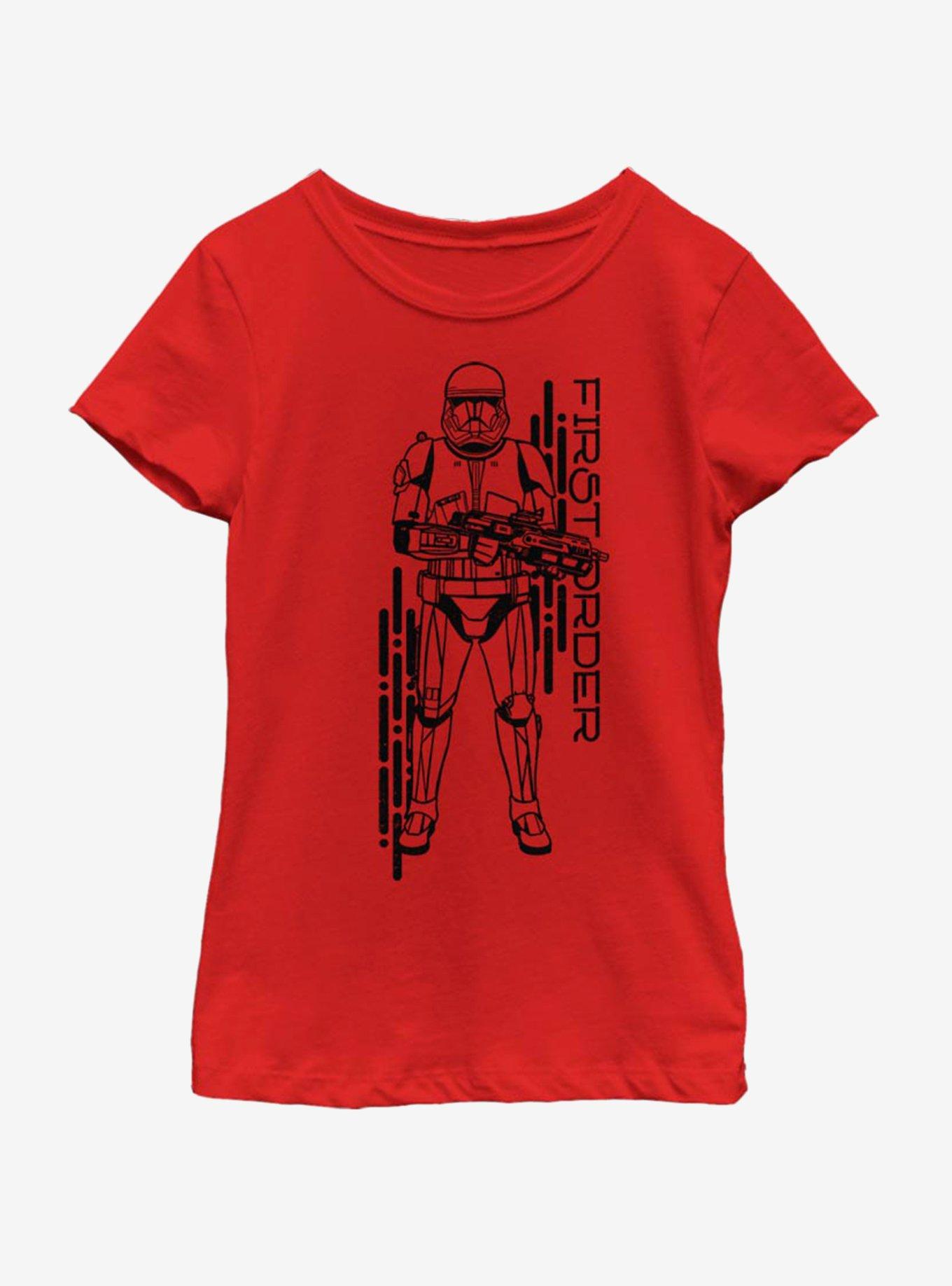 Star Wars The Rise Of Skywalker Project Red Youth Girls T-Shirt, , hi-res