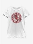 Star Wars The Rise Of Skywalker Red Trooper Handdrawn Youth Girls T-Shirt, WHITE, hi-res
