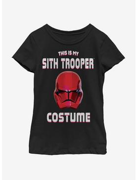 Star Wars The Rise Of Skywalker Sith Trooper Costume Youth Girls T-Shirt, , hi-res