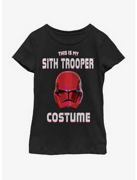 Star Wars The Rise Of Skywalker Sith Trooper Costume Youth Girls T-Shirt, , hi-res