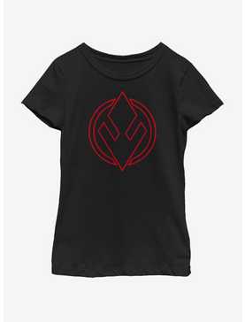 Star Wars The Rise Of Skywalker Sith Trooper Emblem Youth Girls T-Shirt, , hi-res