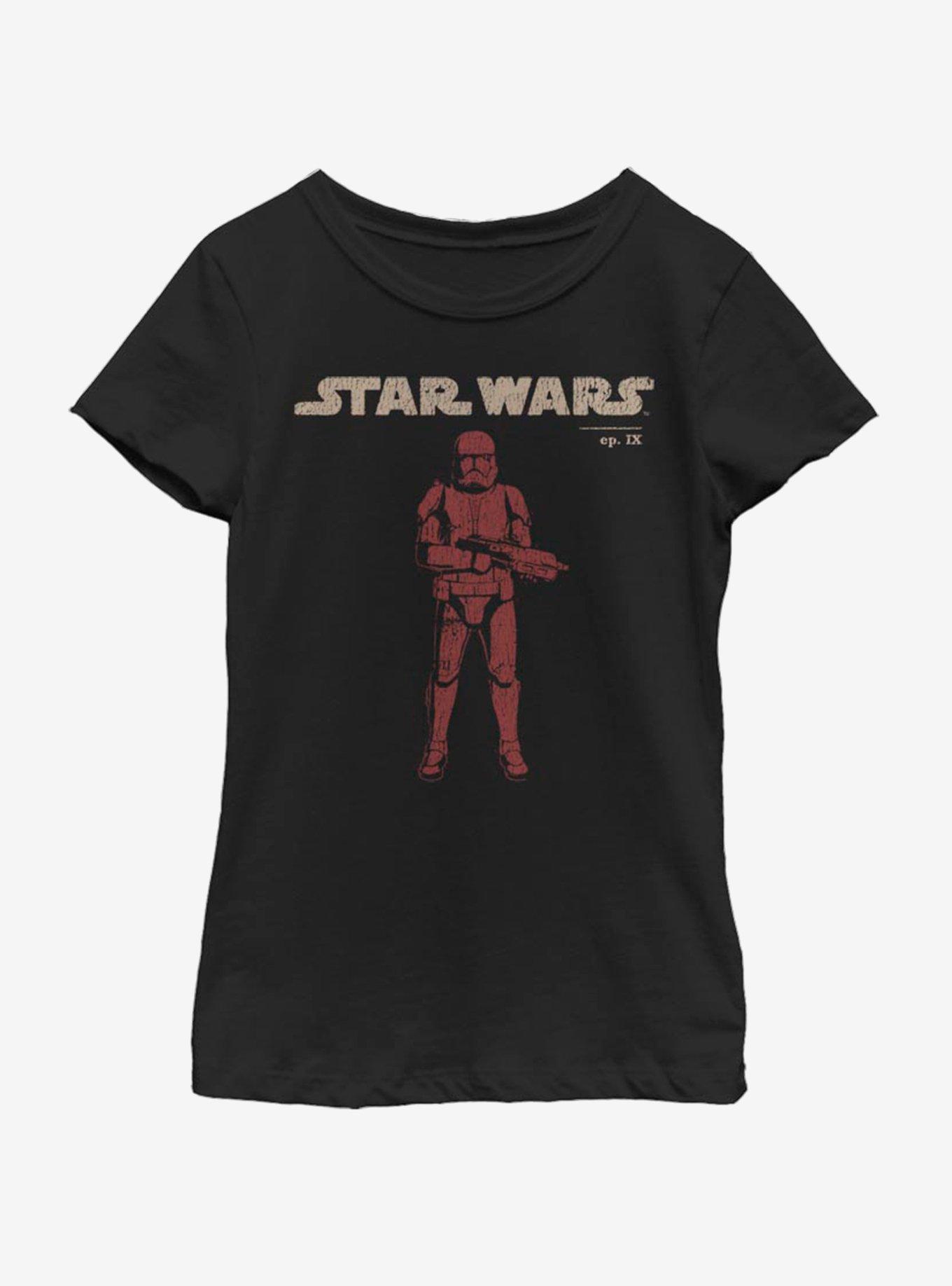 Star Wars The Rise Of Skywalker Vigilant Youth Girls T-Shirt, , hi-res