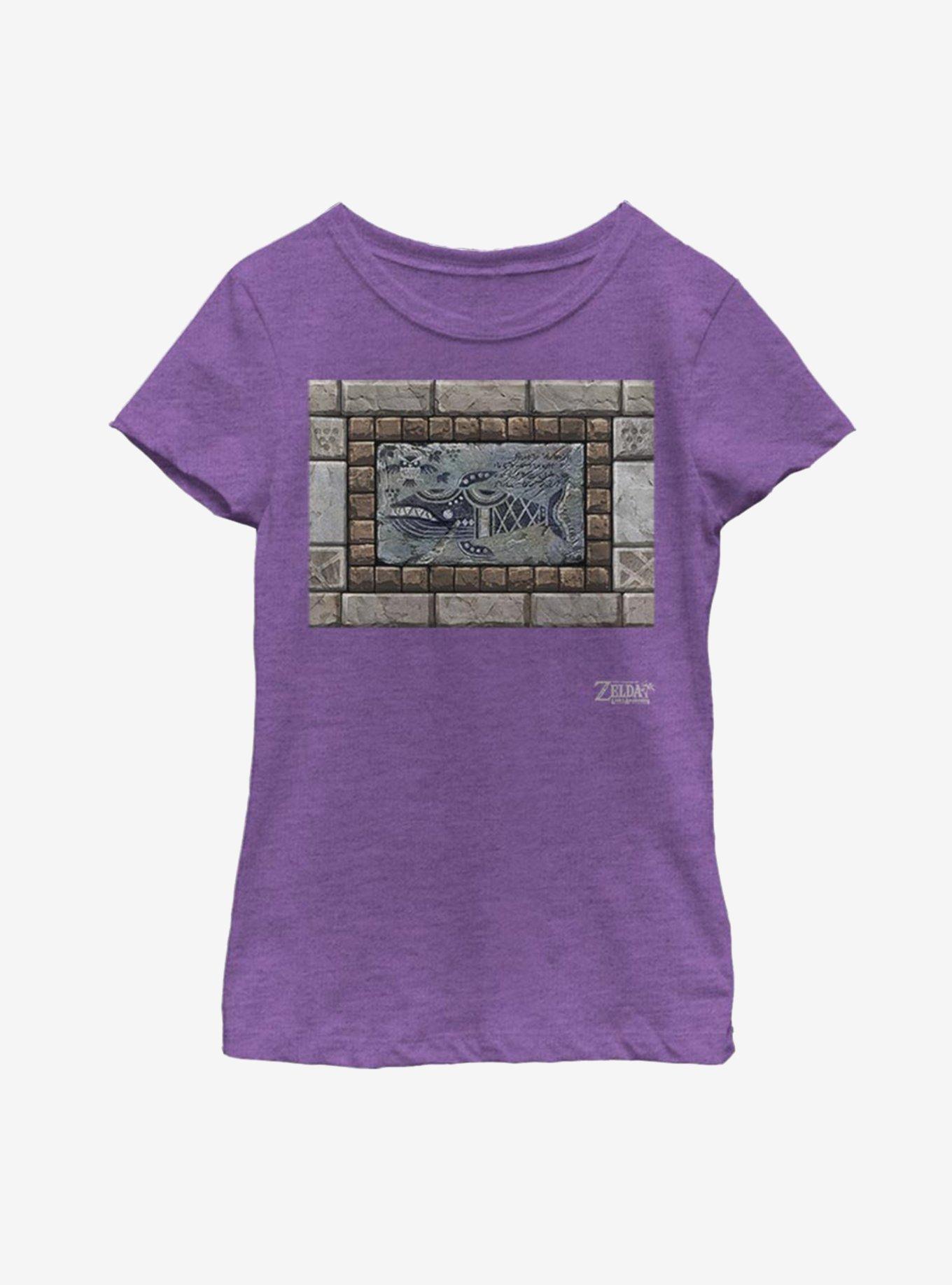 Nintendo The Legend of Zelda: Link's Awakening Whale Tablet Youth Girls T-Shirt, , hi-res