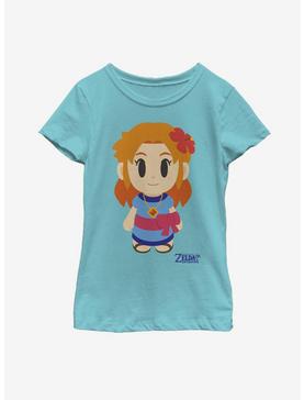 Nintendo The Legend of Zelda: Link's Awakening Marin Avatar Color Youth Girls T-Shirt, , hi-res