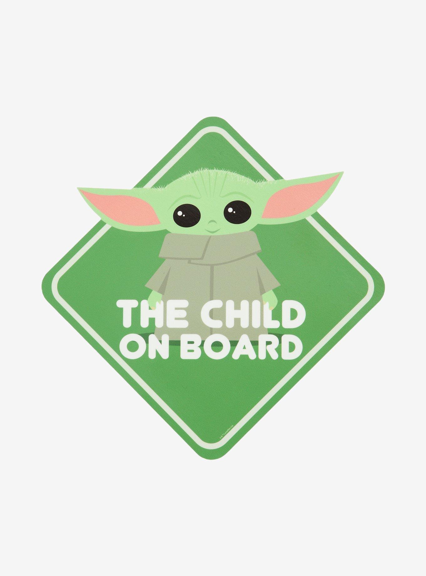 Baby Yoda Stickers Mandalorian, Baby Board Sticker Yoda