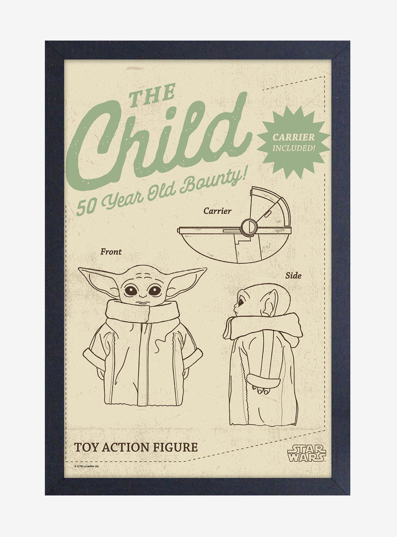 Star Wars The Mandalorian The Child 50 Year Poster, , hi-res