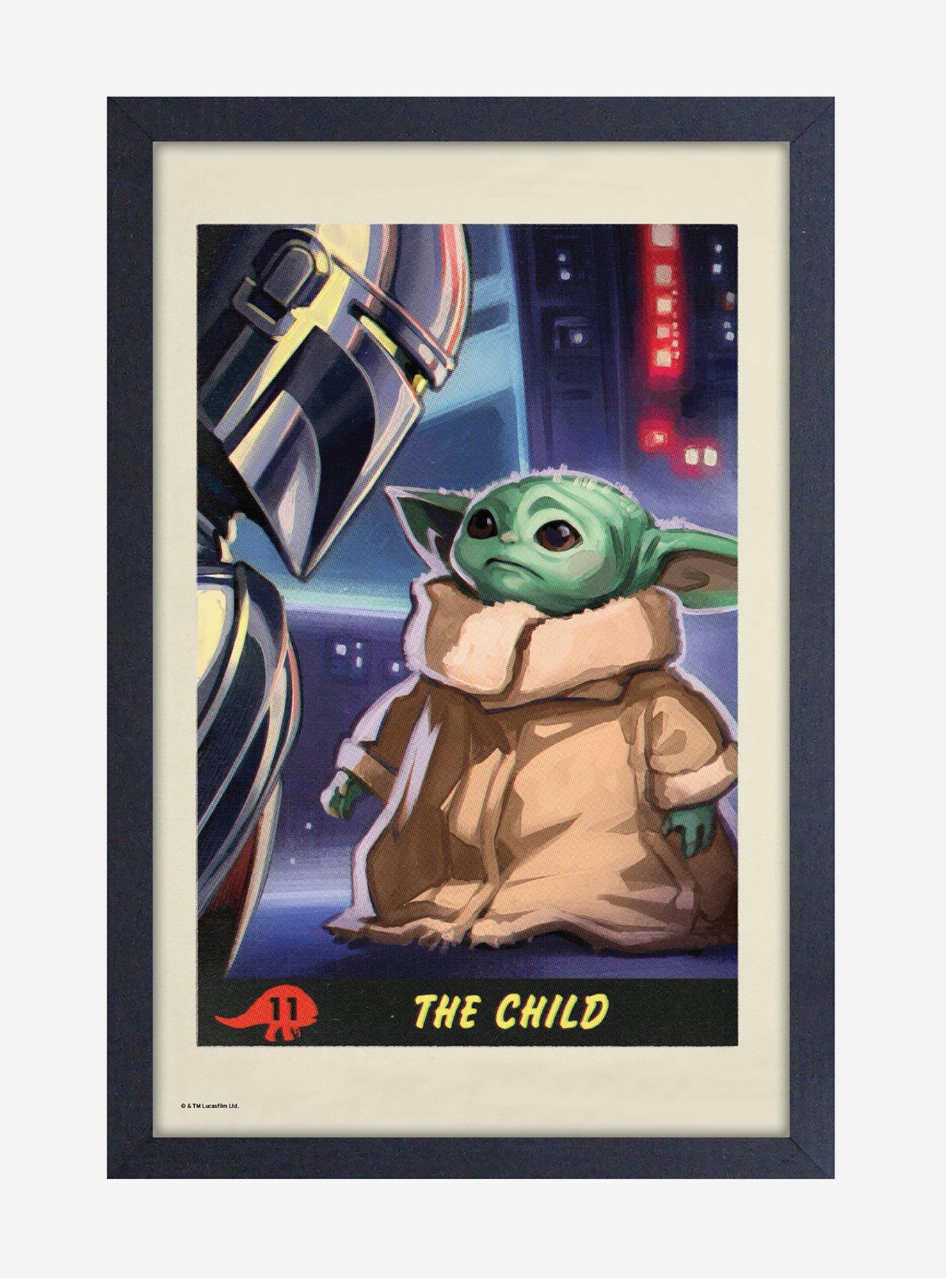 Star Wars The Mandalorian The Child Framed Poster, , hi-res