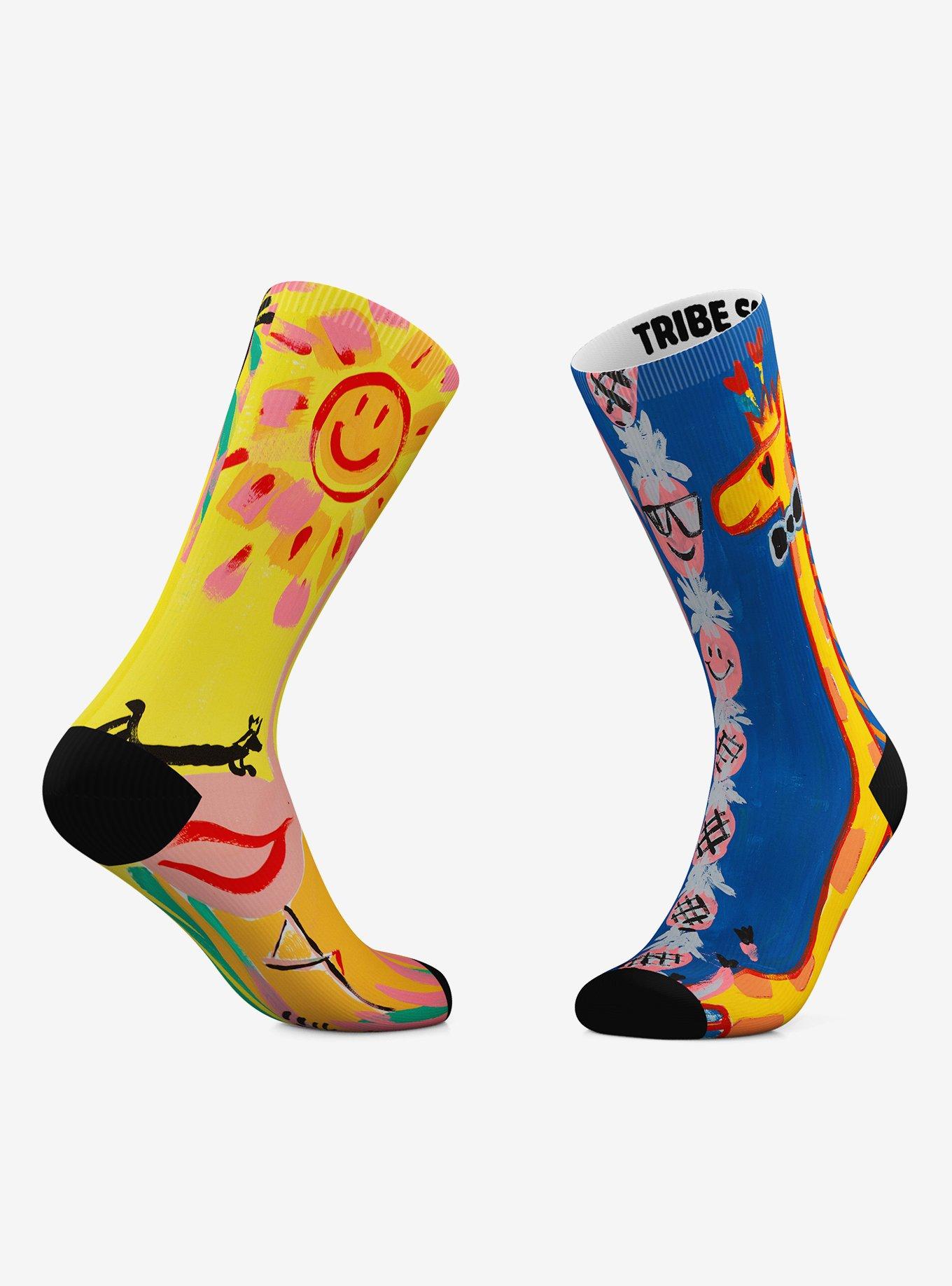 Jungmin And Mariposa Crew Socks 2 Pair, , hi-res