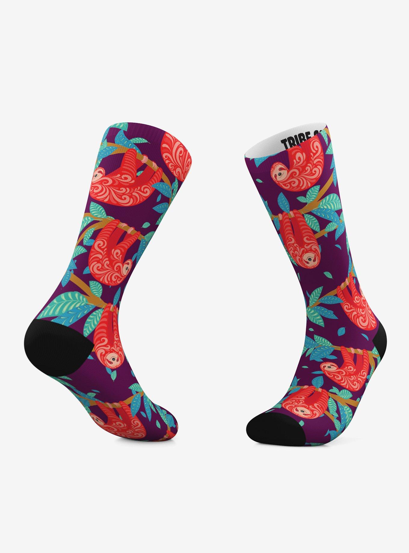 Sloths And Koalas Crew Socks 2 Pair, , hi-res