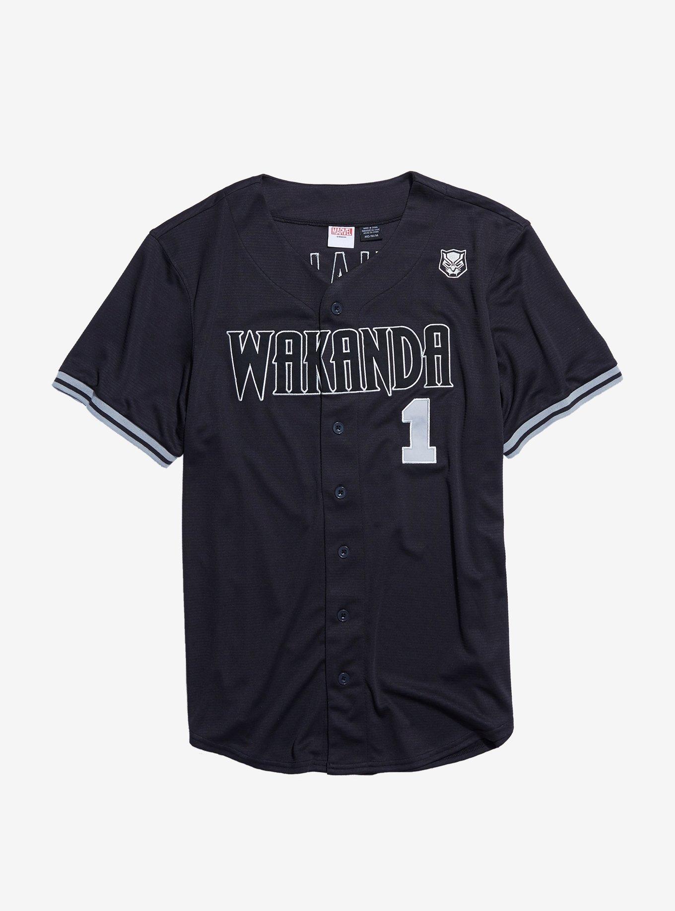 Wakanda Forever Baseball Jersey S