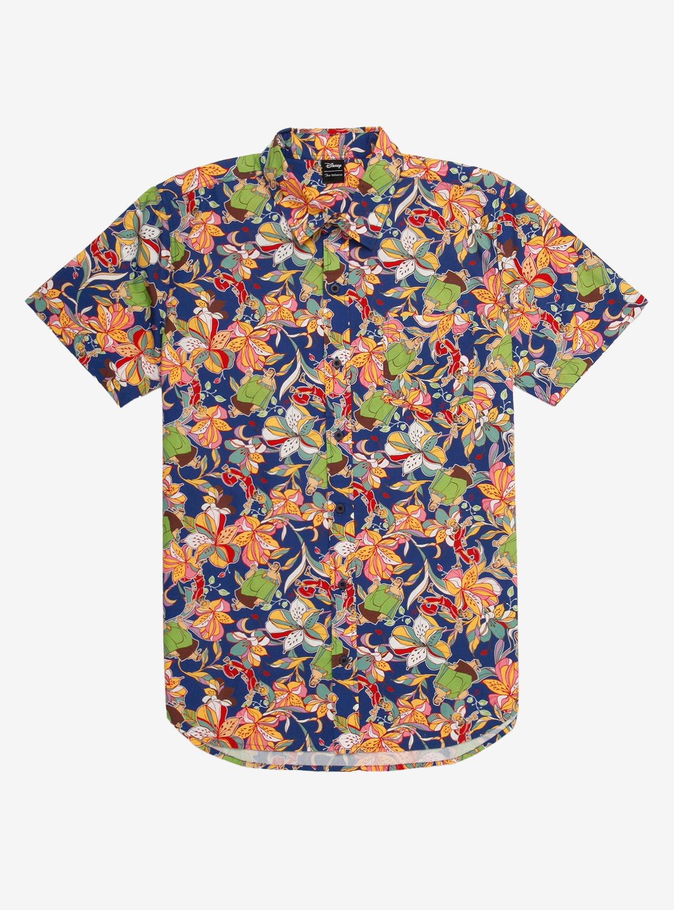 Our Universe Disney The Emperor's New Groove Tropical Woven Button-Up ...