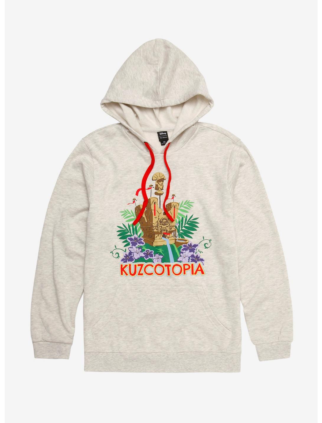 Our Universe Disney The Emperor's New Groove Kuzcotopia Hoodie - BoxLunch Exclusive, GREY, hi-res