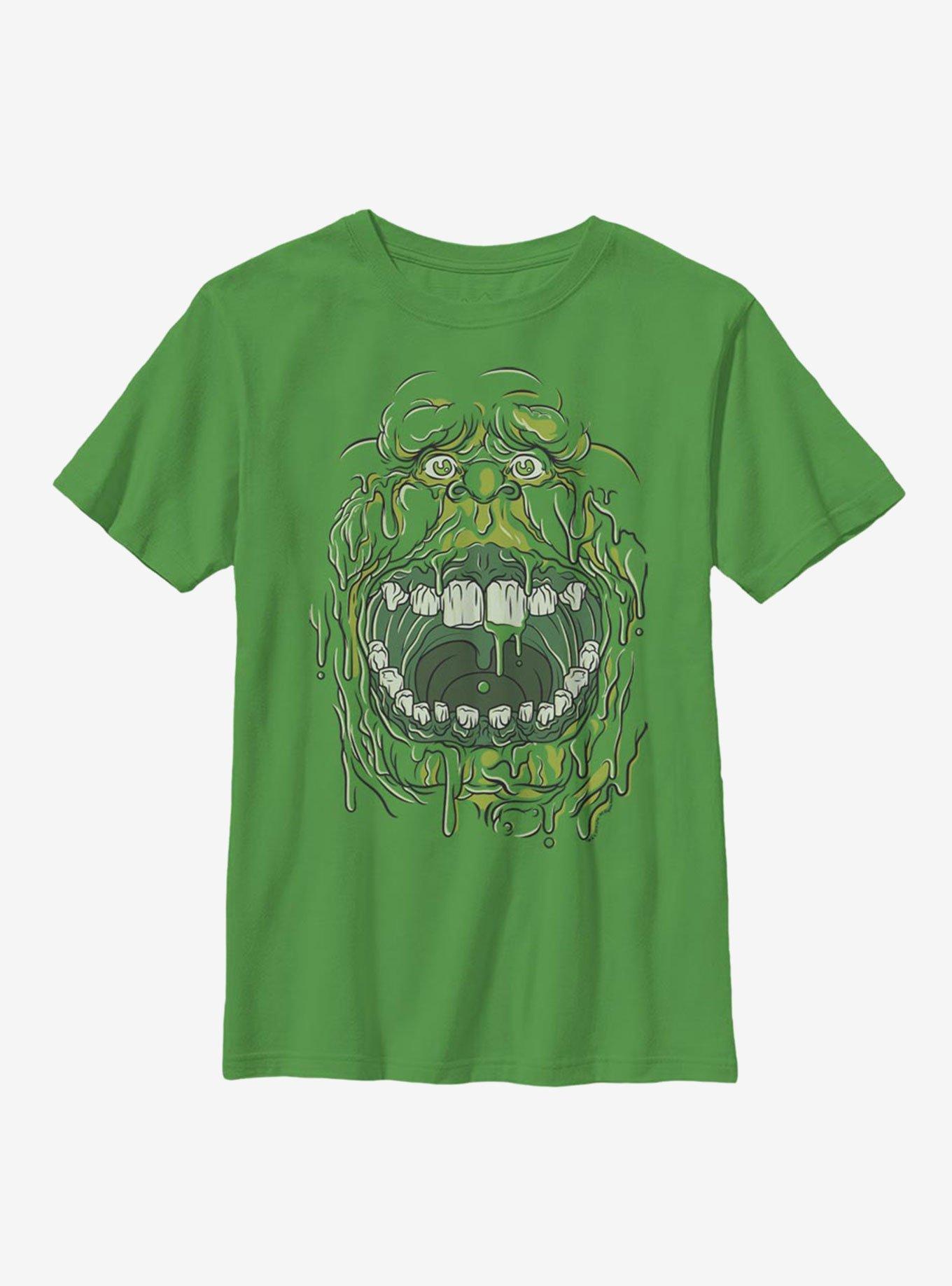 Ghostbusters Slimer Face Costume Youth T-Shirt, , hi-res