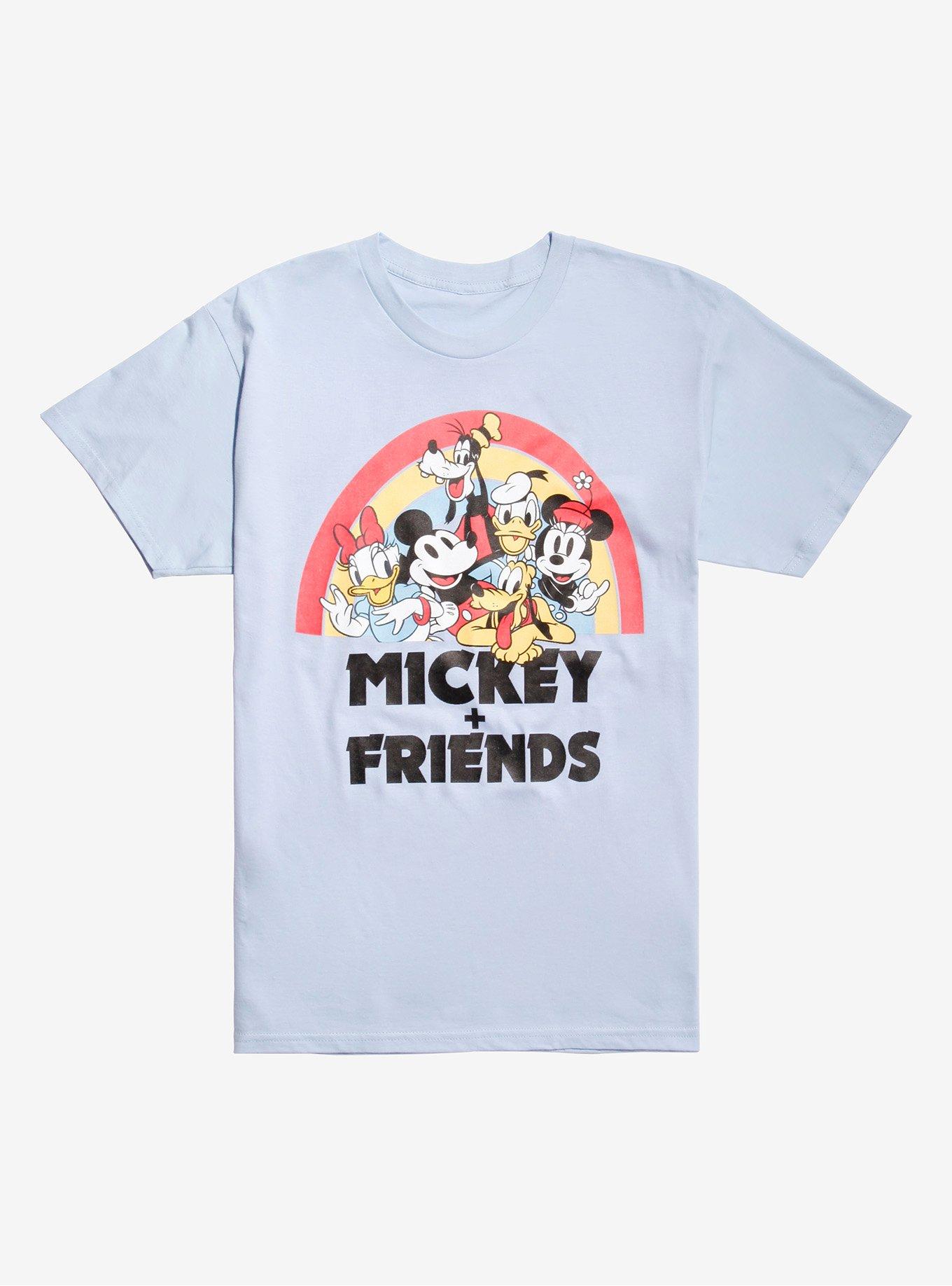 Disney Mickey Mouse Sensational Six Rainbow T-Shirt, MULTI, hi-res
