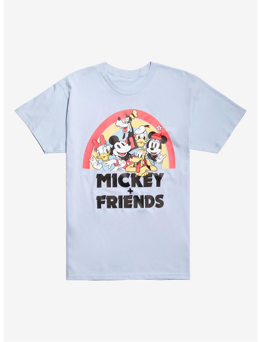 Disney Mickey Mouse Sensational Six Rainbow T-Shirt, MULTI, hi-res
