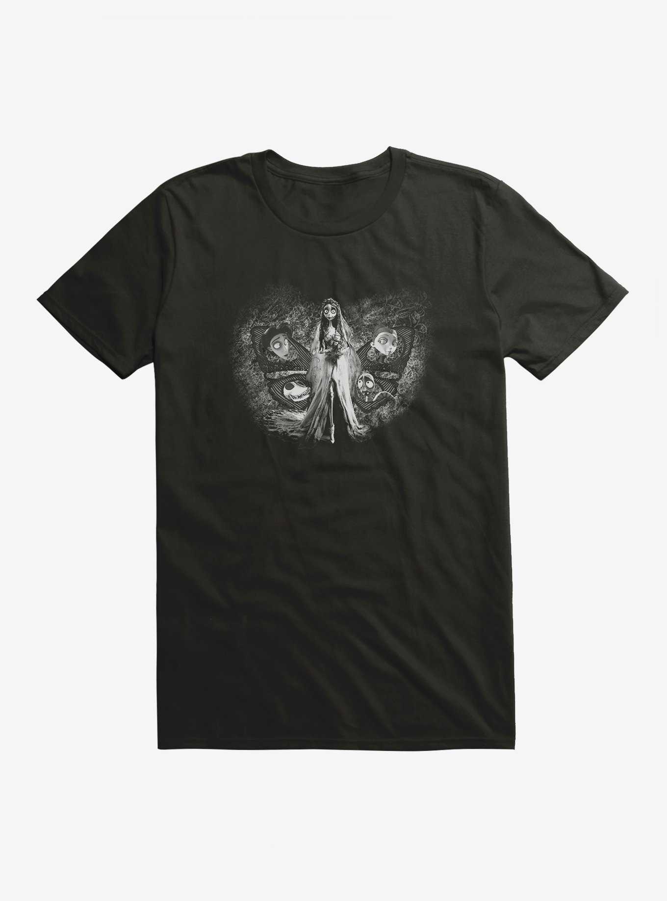 Corpse Bride Characters Butterfly T-Shirt, , hi-res
