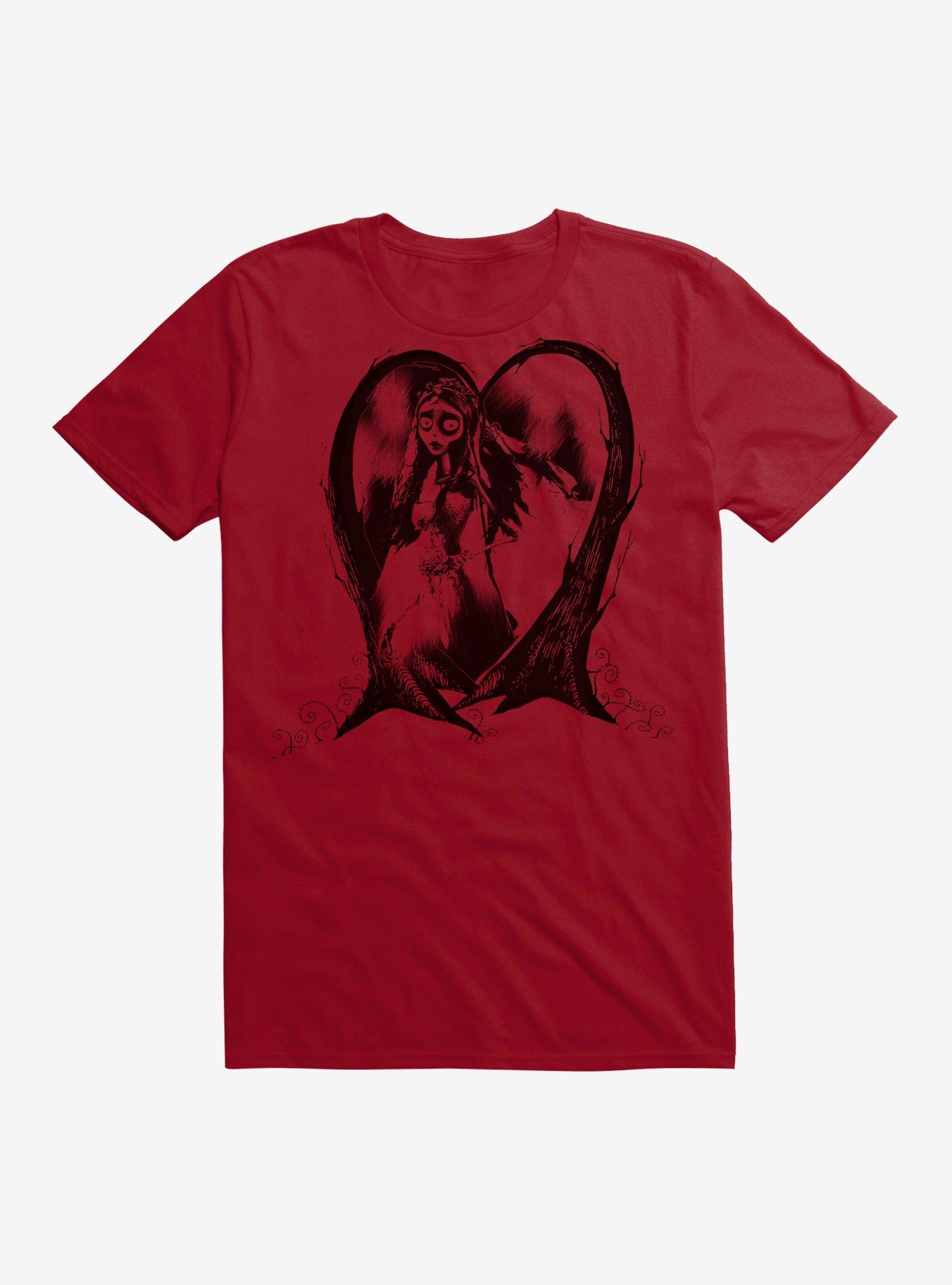 Corpse Bride Emily Forest Walk T-Shirt, INDEPENDENCE RED, hi-res