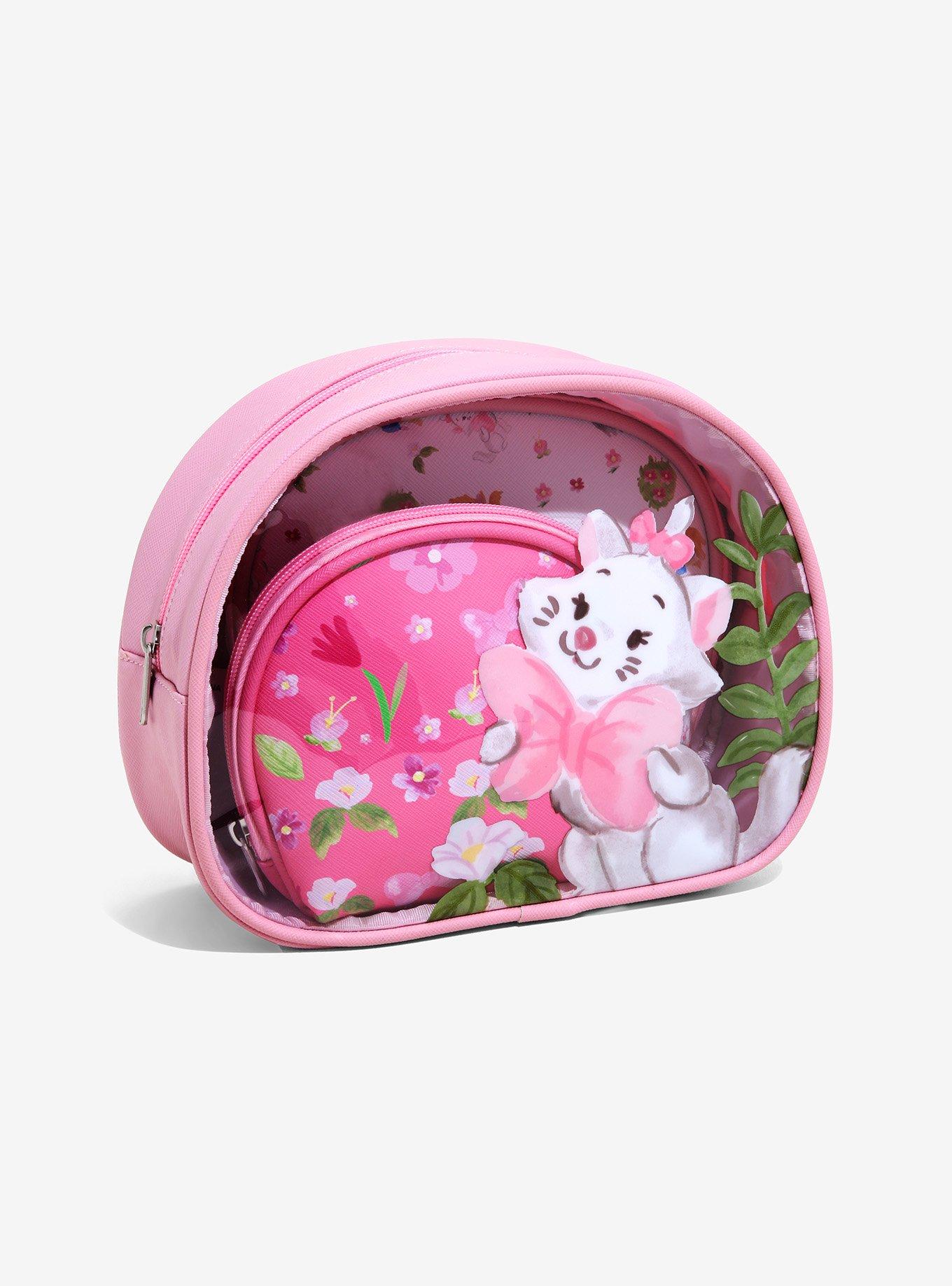 Disney The Aristocats Marie Floral Cosmetic Bag Set BoxLunch