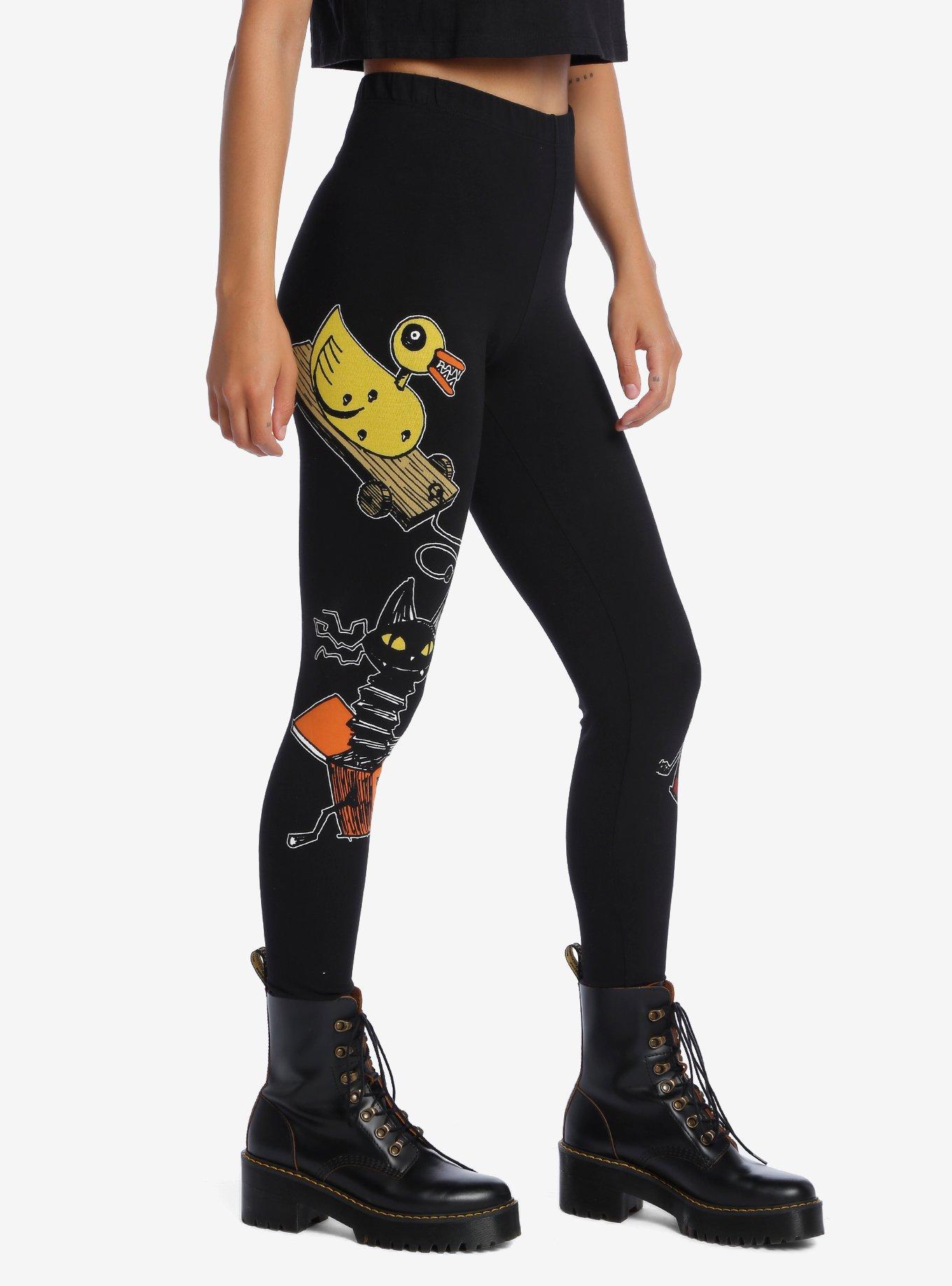 Nightmare before christmas plus size leggings best sale