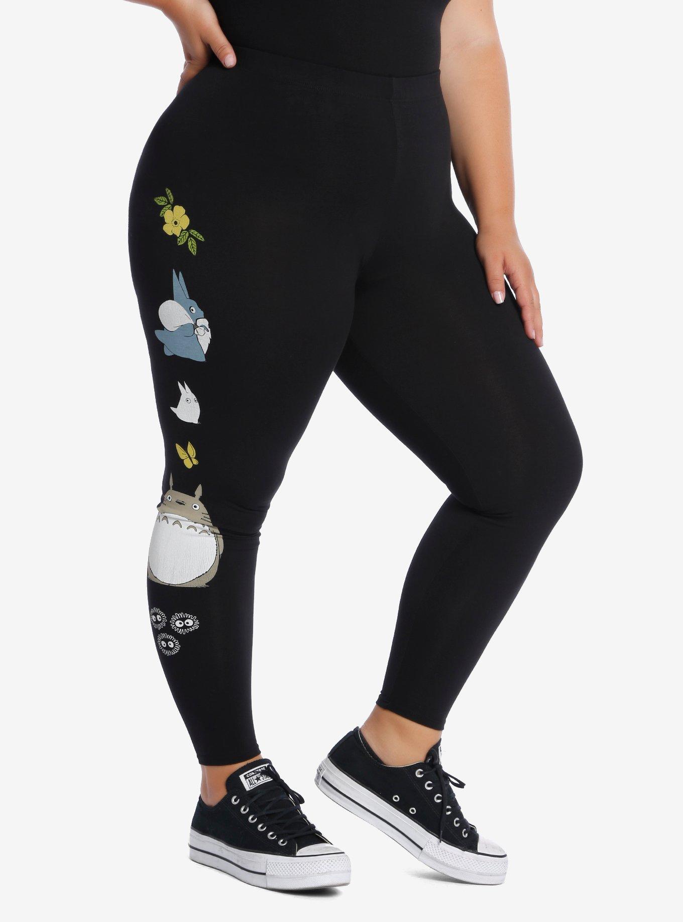 Studio Ghibli My Neighbor Totoro Icon Leggings Plus Size, , hi-res