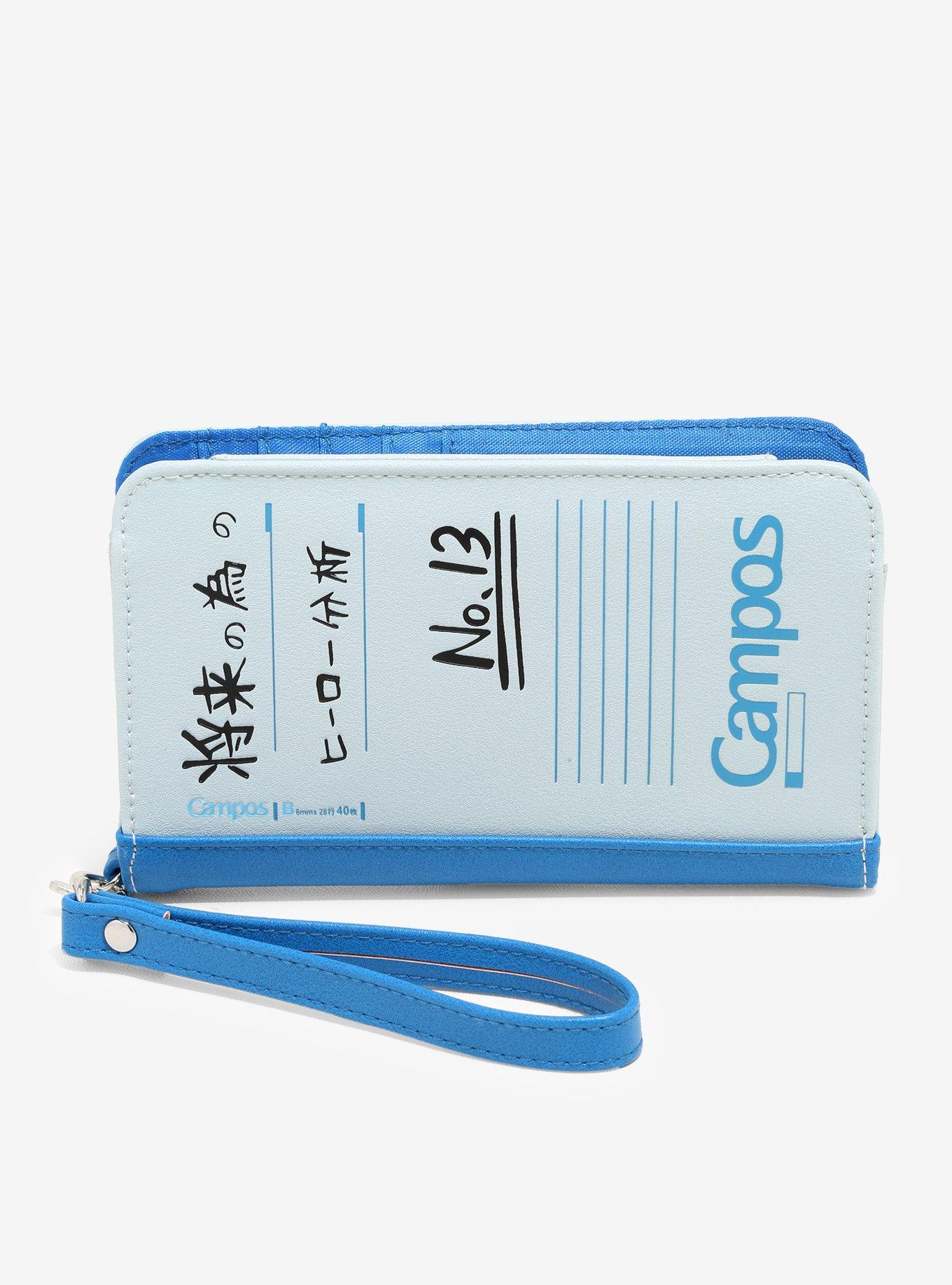 My Hero Academia Deku Journal Tech Wallet