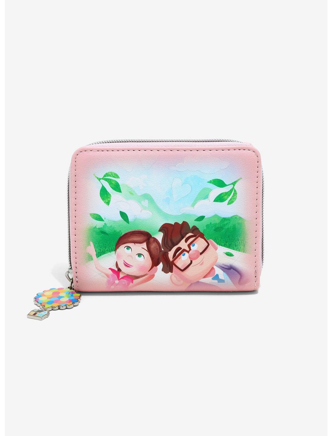 Loungefly Disney Pixar Up Carl & Ellie Mini Zip Wallet, , hi-res