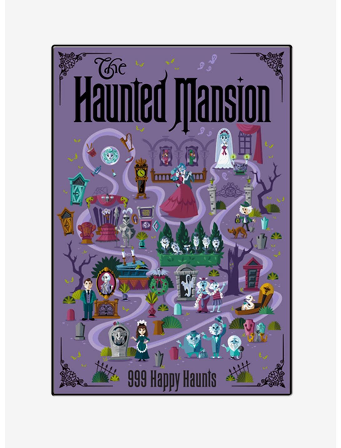 Disney The Haunted Mansion Map Wood Wall Art, , hi-res