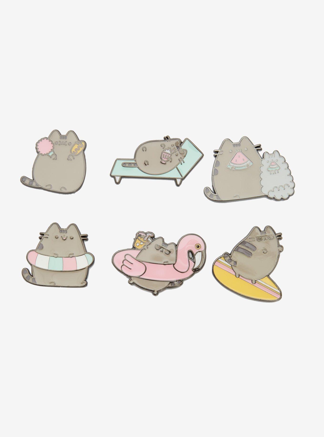 I Recreated Pusheen Stickers With My Cat (13 Pics)