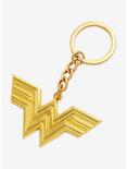DC Comics Wonder Woman Gold Suit Logo Keychain - BoxLunch Exclusive, , hi-res
