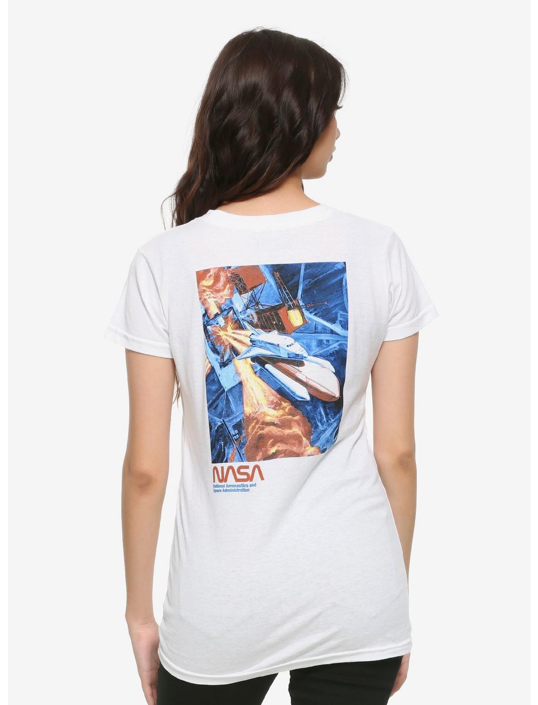 NASA Shuttle Painting Girls T-Shirt, MULTI, hi-res