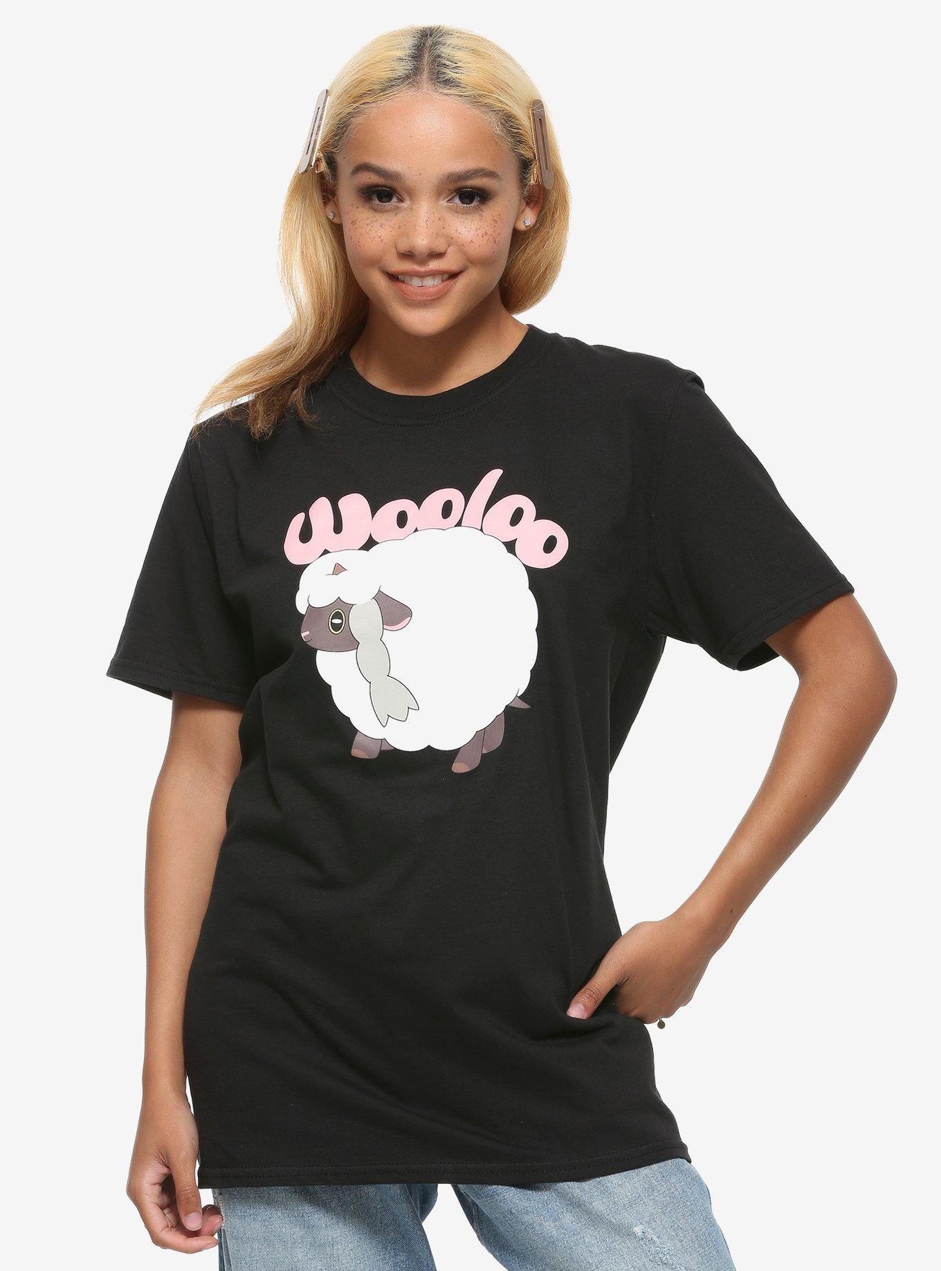 Pokemon Sword And Shield Wooloo Girls T-Shirt, MULTI, hi-res