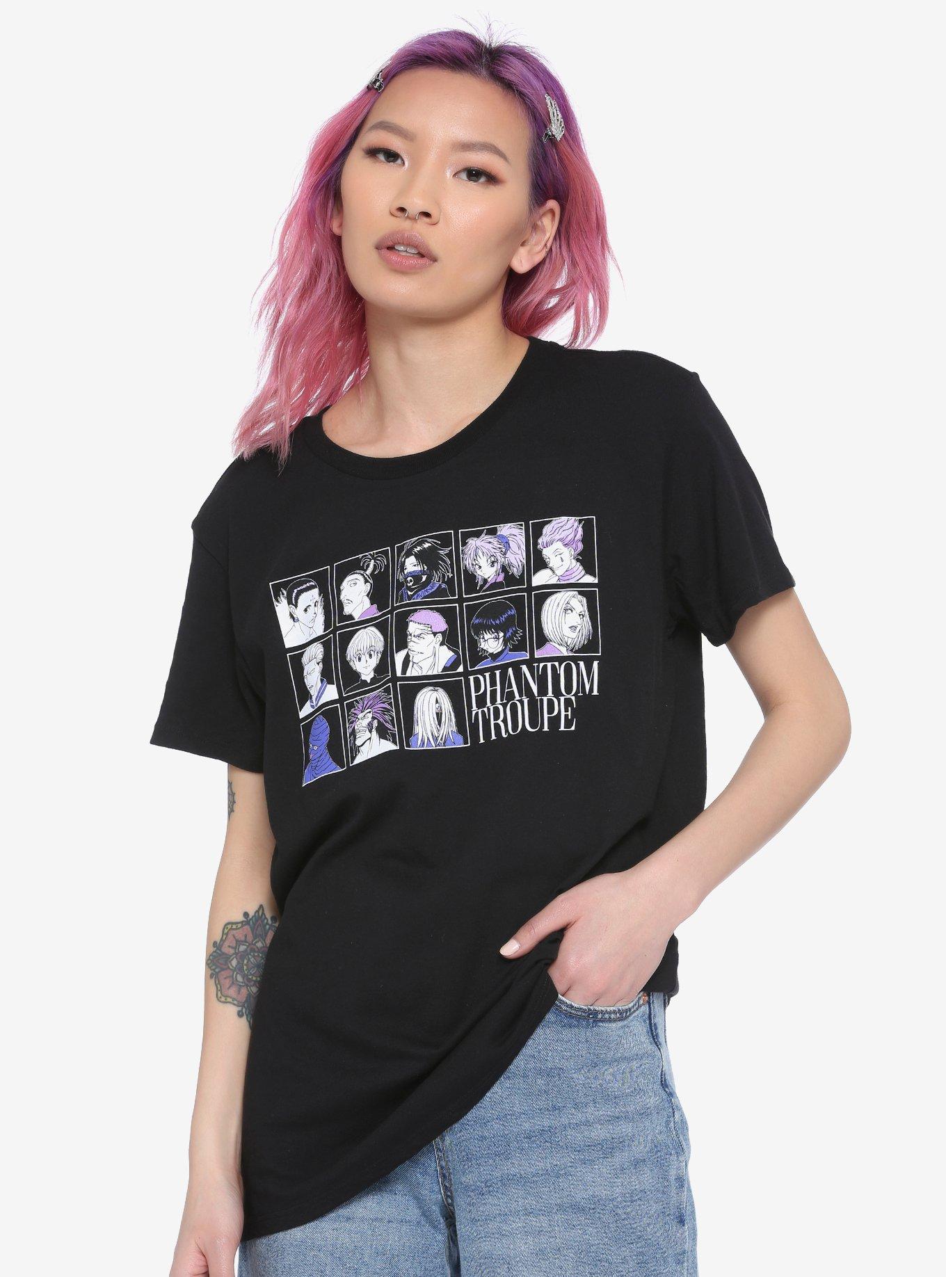 Hunter X Hunter Phantom Troupe Boyfriend Fit Girls T-Shirt