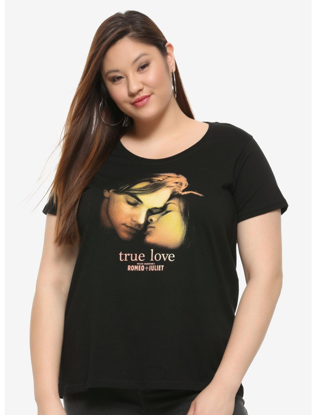 William Shakespeare's Romeo + Juliet True Love T-Shirt Plus Size, MULTI, hi-res
