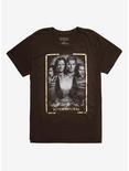 Supernatural Gold Foil Girls Distressed T-Shirt Plus Size, MULTI, hi-res