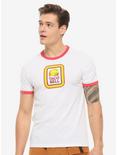 Taco Bell Retro Logo Ringer T-Shirt - BoxLunch Exclusive, WHITE, hi-res