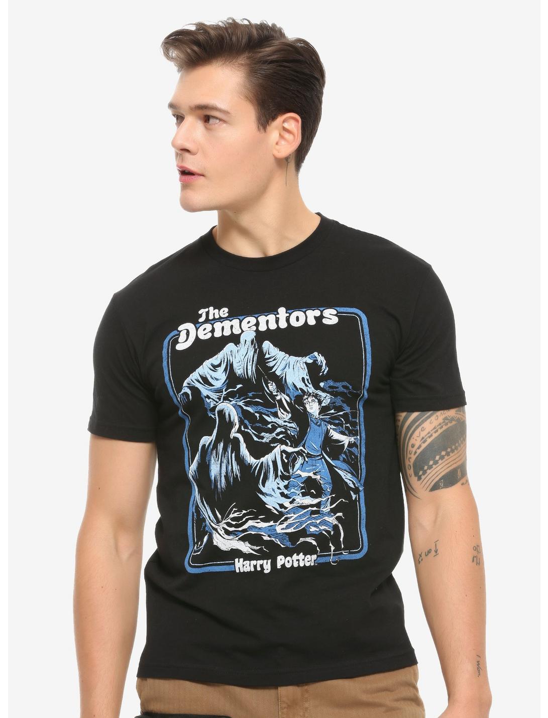 Harry Potter The Dementors Vintage T-Shirt - BoxLunch Exclusive, BLACK, hi-res