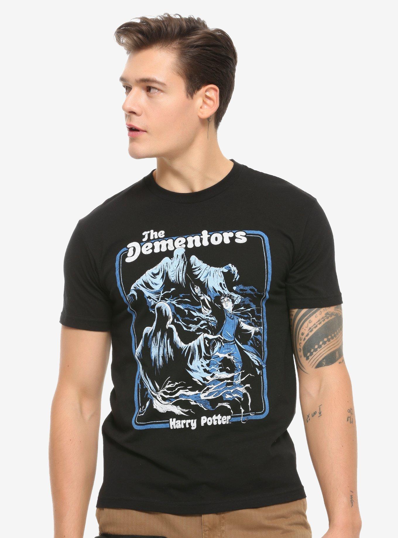 Harry Potter The Dementors Vintage T-Shirt - BoxLunch Exclusive, BLACK, hi-res