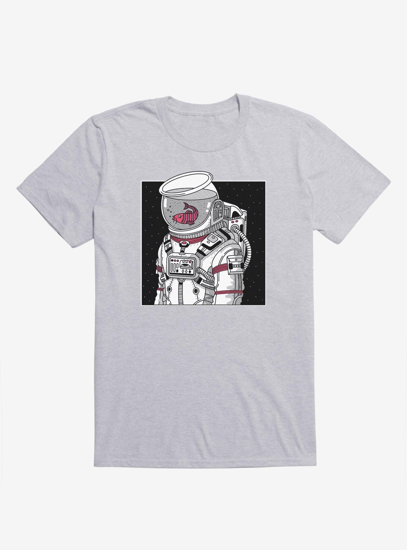 Star Fish Astronaut Sport Grey T-Shirt, SPORT GRAY, hi-res